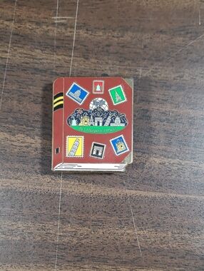 Gold-tone Disney Enamel Pin Backing with Mickey Clutch Fasteners